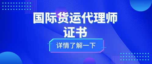 國(guó)際貨運(yùn)代理師證 考試難度、核心職責(zé)與證書價(jià)值全解析